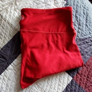 Red Yoga leggings